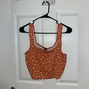 Pink Floral Tank top